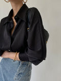 Charlotte Oversized Button Up Collared Shirt