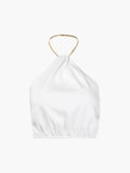 Halter Crop Sleeveless Top