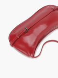 Red Leather Shoulder Bag