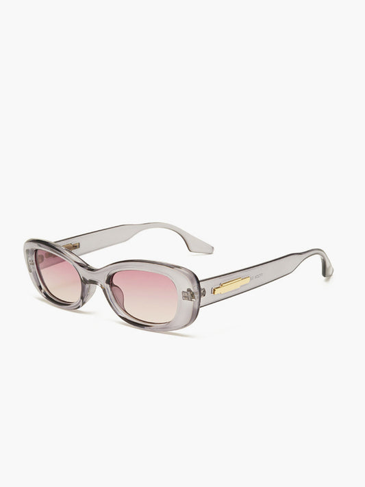 Crystal Color Frame Sunglasses