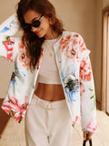 Boheme Printed Breasted Jacket