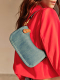 Vintage Small Zipper Armpit Bag