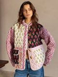 Boheme Floral Printed Winter Coat