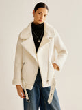 Asymmetrical Zipper Fleece Jacket