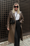 Kim Maxi Trench Coat