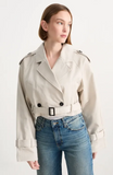 Lauren Crop Trench Coat