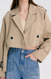 Lauren Crop Trench Coat