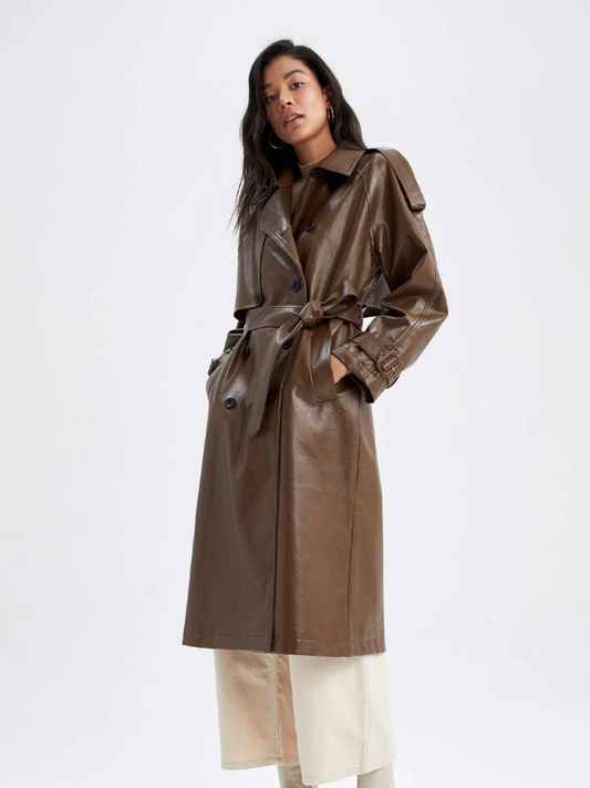 Trench-coat maxi Kim