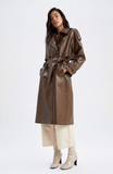 Kim Maxi Trench Coat