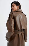 Kim Maxi Trench Coat