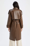 Kim Maxi Trench Coat