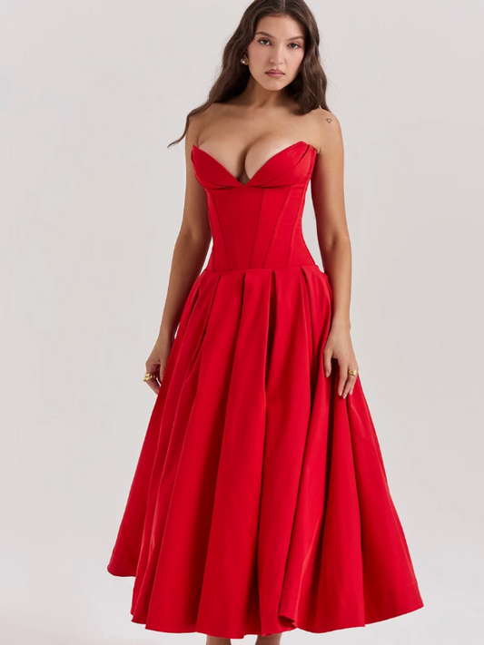 Robe mi-longue Audrey